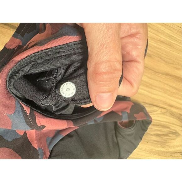 Lululemon Align Tank Top Crop Leggings Set Camo Red Grey Workout Gym - Picture 10 of 15